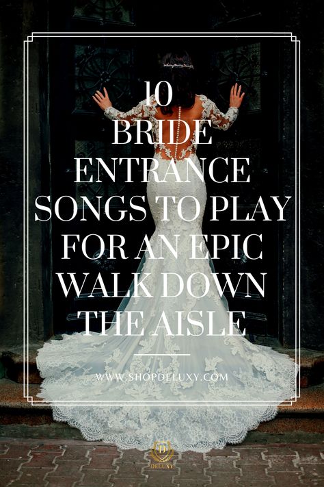 Wedding Aisle Songs The Bride, Songs For Walking Down The Aisle Wedding, Wedding Processional Songs Country, Bridal Walking Down The Aisle, Bride Aisle Entrance, Songs For The Bride To Walk Down To, Bride Processional Songs, Wedding Aisle Songs Walks, How To Walk Down The Aisle Wedding