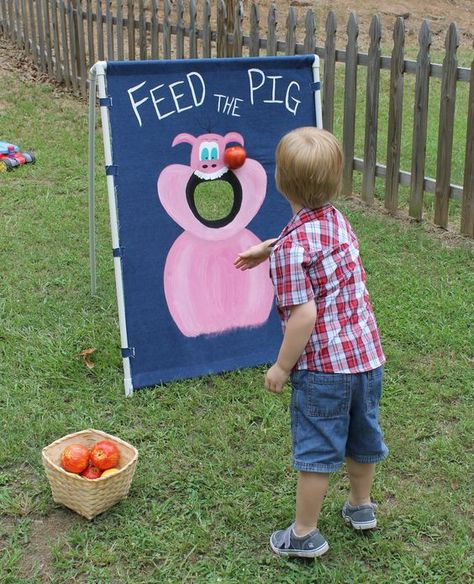 Farm Party Games on Pinterest | Farm Party Kids, Farm Party ... Farm Party Games, Diy Carnival Games, Carnival Games For Kids, Diy Carnival, Barnyard Birthday Party, Farm Theme Birthday, Farm Animal Party, Farm Animals Birthday Party, Farm Themed Birthday Party