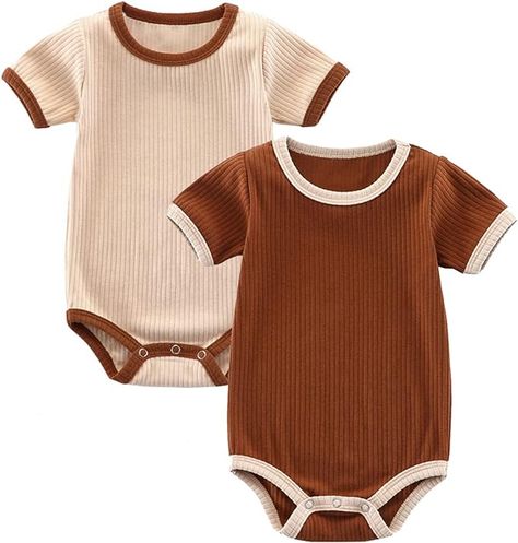 Amazon.com: Jimonda Baby Bodysuit, Baby Girls Boys Onesie,Gender Neutral Baby Clothes,Long Sleeve, Organic Cotton,Pack of 2 (Blue&Green, 12-18 Months): Clothing, Shoes & Jewelry Bodysuit Short Sleeve, Neutral Baby Clothes, Button Outfit, Body Suit With Shorts, Boy Onesie, Baby Protection, Boys Romper, Baby Comforter, Unisex Baby Clothes