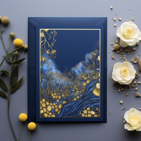 Starry night wedding theme