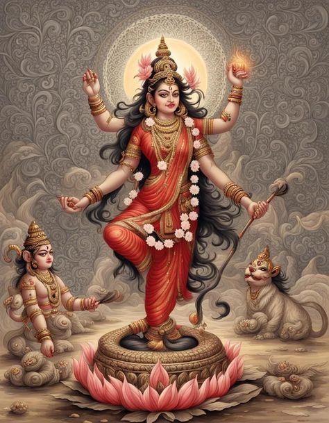 Bhairavi Hindu Devi Goddess - AI Generated Artwork - NightCafe Creator Maa Bhairavi, Goddess Bhairavi, Jomidar Bari, Ramadan Painting, Bhairavi Devi, Devi Goddess, Om Symbol Art, Mata Ji, Lord Shiva Sketch