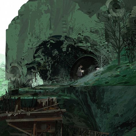 20211009-2, Maojin.Lee on ArtStation at https://www.artstation.com/artwork/048P6w Camp Design, Fantasy Background, Matte Painting, Dope Art, Fantasy Concept Art, Illustrated Map, Freelance Artist, Green Art, Best Artist