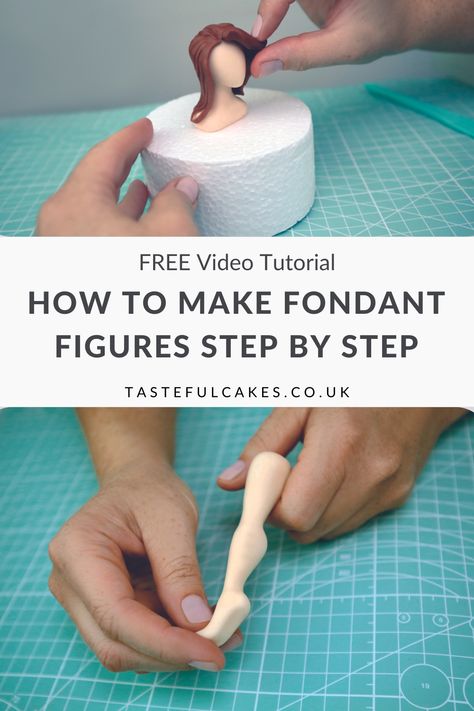 Would you love to create fondant figures? 📝

Here is your opportunity to kick-start your fondant figure-making skills totally for FREE! Grab our step-by-step video tutorials, including templates and weights, making creating fondant figures cake toppers for your cakes super easy!
Fast-track your fondant cake decorating skills today. Grab your free tutorials here: 

#FondantFigures #ModellingTutorials Homemade Fondant, Fondant Figures Tutorial, Art Cakes, Cake Decorating Classes, Order Cake, Custom Wedding Cake Toppers, Custom Wedding Cakes, Cake Business, Fondant Figures