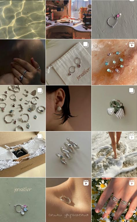 Photography visual esthetics jewelry Jewelry Book Design, Jewelry Ig Feed, Jewelry Brand Instagram Feed, Jewerly Story Ideas, Jewelry Feed Instagram, Jewellery Instagram Feed, Jewelry Brand Instagram, Jewelry Instagram Feed Ideas, Moodboard Jewelry