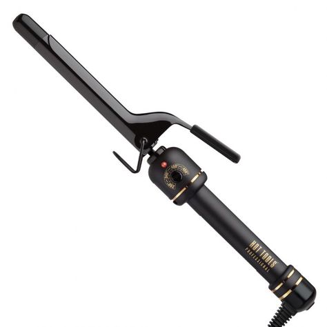 Black Gold Curling Iron/Wand | Hot Tools Hot Tools Curling Irons, Titanium Flat Iron, Barrel Curling Iron, Curling Iron Hairstyles, Curling Hair With Wand, Curling Wand, Defined Curls, Hot Tools, Wand Curls