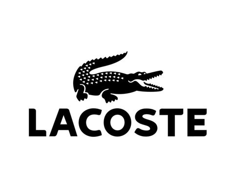 Lacoste Logo Design, Logo Design Clothing Brand, Clothes Brand Logo, Deli Logo, Lacoste Design, Logo Lacoste, Clothes Logo, Lacoste Logo, Fashion Vector