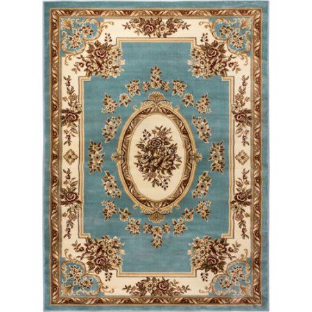 Classic Carpet Texture, Victorian Rugs, Classic Carpet, Carpet Texture, Light Blue Rug, Jewel Tone Colors, Target Rug, Light Blue Area Rug, Well Woven