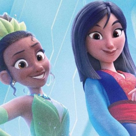 Tiana & Mulan Disney Princess Comics, Tiana Disney, Official Disney Princesses, Disney Princess Tiana, Disney Board, Disney Princesses And Princes, Mulan Disney, Disney Nerd, Princess Tiana