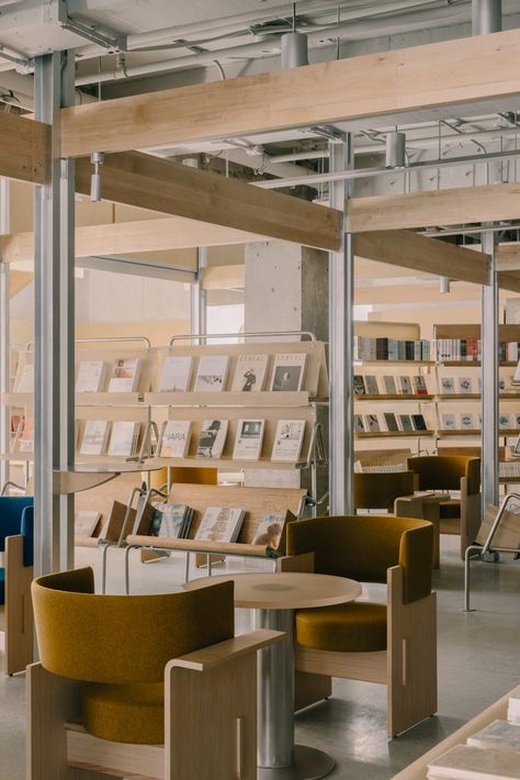 Gallery of na�ïve bookstore / atelier tao+c - 5 Bookstore Design, Community Kitchen, Imagination Photography, Aurora Design, China Architecture, British Interior, Timber Roof, Melbourne House, Norm Architects