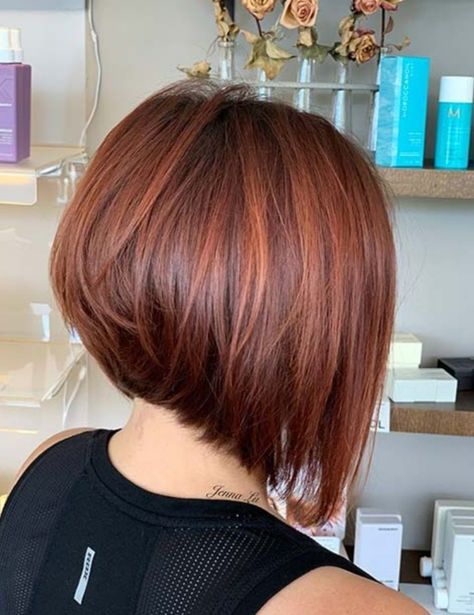 Stacked Haircuts, Layered Bob Short, Layered Bob Haircuts, Stacked Bob Haircut, Layered Bob Hairstyles, Hair Pixie, Bob Hairstyles For Fine Hair, Short Bob Haircuts, Trendy Hair