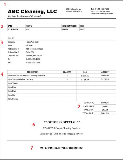 This is an example of a cleaning invoice you would use in your cleaning business. Cleaning Business Checklist, Foreclosure Cleaning, Cleaning Contracts, Invoice Example, Bill Of Sale Template, Business Invoice, Carpet Cleaning Business, Deep Carpet Cleaning, Business Printables