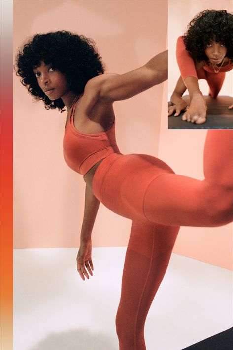 Soft to the touch, Nike's Infinalon fabric moves comfortably along with you through any flow and any pose. Nike Yoga Collection now available on nike.com  #nikeyoga Yoga Poses For 2, Yin Yoga Poses, Yoga Poses Names, Poses Yoga, Space Cowgirl, Nike Yoga, Yoga Space, Beginners Yoga, Yoga Photos