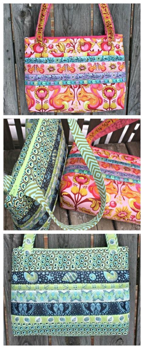 Making Purses, Walker Bags, Quilt Bags, Quilted Items, Sewing Desk, Purse Ideas, Bag Tutorials, Sew Sweetness, Sew Patterns