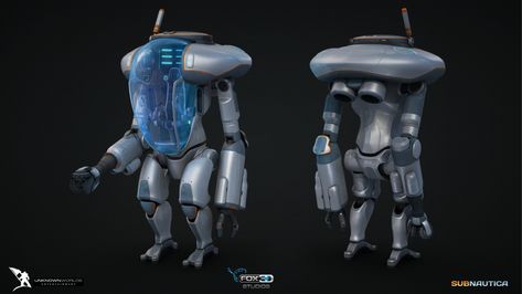 Subnautica Creatures, Subnautica Concept Art, Subnautica Below Zero, Traveller Rpg, Future Gadgets, Futuristic Armour, Below Zero, Mech Suit, Art Production