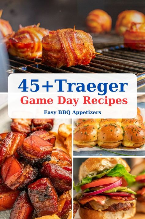 Enjoy game day with these delicious and easy smoker recipes. Grill some carne asada, prepare brisket, or make pig shots for your guests. Add sides like mac and cheese or corn on the cob for a full feast. Perfect for beginners and seasoned grillers alike, these dishes are sure to be a hit. The combination of classic and unique recipes will make your game day spread memorable. Click to see the recipe Gameday Grilling Ideas, Unique Bbq Recipes, Pig Shots, Hobo Dinner, Smoked Beef Short Ribs, Easy Smoker Recipes, Recipes Grill, Smoked Burgers, Recipes Grilling