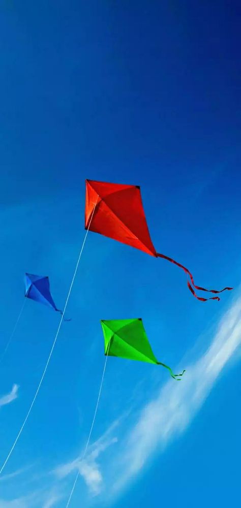 Kites Craft, Miss You Images, Mahadev Hd Wallpaper, Kite Designs, Go Fly A Kite, Scenery Paintings, Kite Flying, Free Phone Wallpaper, Best Pose For Photoshoot