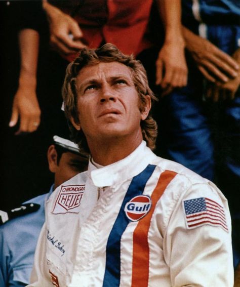 Steve McQueen did all of his own driving in the 1971 racing drama "Le Mans," which will be shown at the Ridgefield Playhouse on May 28. Photo: Contributed Photo / Connecticut Post Contributed Actor Steve Mcqueen, Steve Mcqueen Le Mans, Steve Mcqueen Style, Steven Mcqueen, Jackie Stewart, Tag Heuer Monaco, Mark D Sikes, Steve Mc, Steve Mcqueen