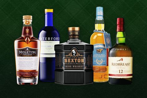 The 40 Best Irish Whiskeys for 2022 - InsideHook Cosmic Cocktails, Irish Whiskey Brands, Best Irish Whiskey, Rare Whiskey, Wine Cask, Whiskey Brands, Whiskey Set, Caribbean Rum, Rum Raisin