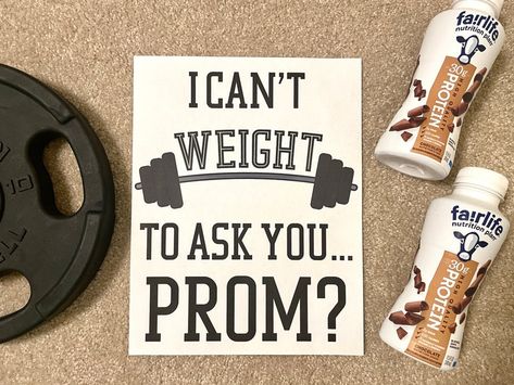 Weight Lifting Hoco Proposals, Gym Promposal Ideas For Him, Weightlifting Hoco Proposal, Gym Promposal Ideas, Ways To Answer Back To Sadies, Gym Hoco Proposal, Hamilton Promposal, Gym Dance Proposal, Gym Related Promposal