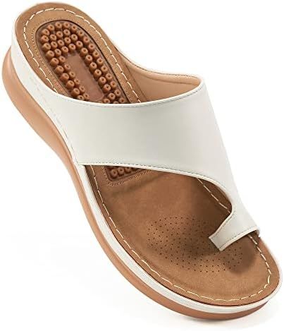 Aomigoct Sandals for Women Wedge Shoes: Comfortable Orthopedic Sandals Womens Dressy Summer Flip Flops Casual Walking Wedges Women Wedge Shoes, Orthopedic Sandals, Wedge Flip Flops, Summer Flip Flops, Shoes Comfortable, Kids Luggage, Sandals For Women, Womens Wedges, Womens Shoes Wedges