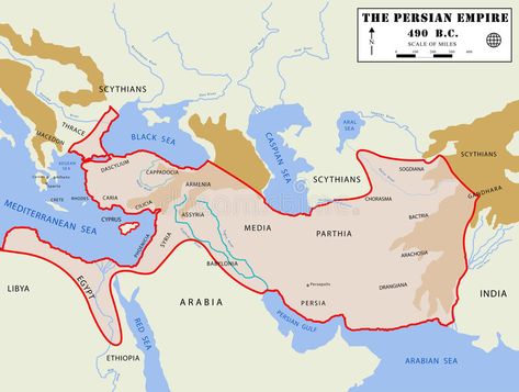 Persian Empire Map, Russia Map, Cyrus The Great, Minecraft Inspiration, Ancient Persia, Persian Empire, Wow Facts, Detailed Map, Illustrated Map