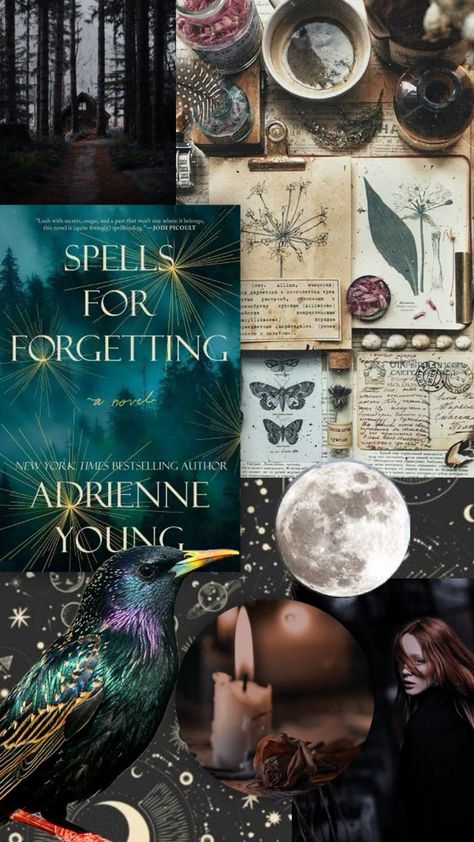 Book aesthetic Spells For Forgetting, Best Romantic Books, Royalty Core, Book Review Journal, Winter Books, Fantasy Books To Read, Romantic Books, Modern Fantasy, Urban Fantasy