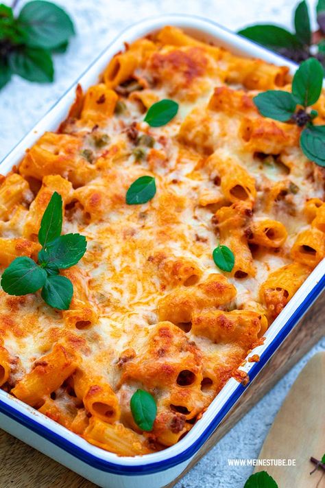 Al Forno Pasta Recipe, Pasta Al Forno Recipe, Mini Burgers, Rigatoni, Pizza Pasta, Pasta Recipes, Baby Food Recipes, Workout Food, Family Meals