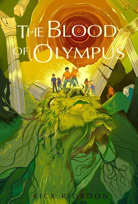 heroes of Olympus by rick riordan The Blood Of Olympus, Book Cover Redesign, Blood Of Olympus, Zio Rick, Frank Zhang, Piper Mclean, Jason Grace, Percy Jackson Fan Art, Percy Jackson Characters