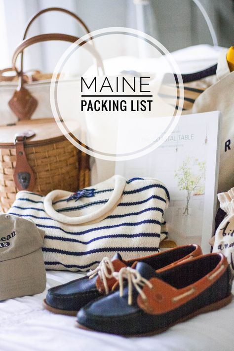 Maine Packing List Maine Vacation Outfits, Maine Fashion, Plan Outfits, Maine Style, Maine In The Fall, Maine Road Trip, Camping With Toddlers, Visit Maine, Bar Harbor Maine