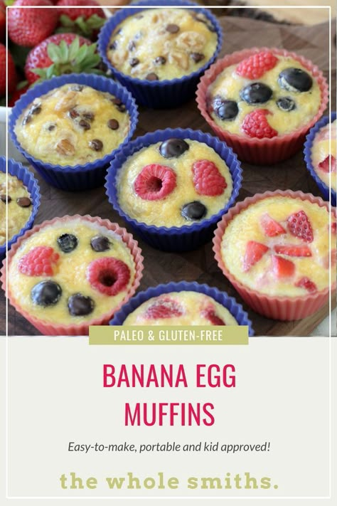 Wheatless Recipes, Paleo Egg Muffins, Breakfasts On The Go, Egg Muffins Breakfast Healthy, Easy Egg Muffins, Pro Metabolic, Muffins Paleo, Breakfast Paleo, Egg Muffins Recipe