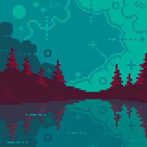 Art Northern Lights, Smartwatch Wallpaper, Arte 8 Bits, Cool Pixel Art, Phone Inspo, 8 Bits, Awesome Pictures, Cute Icons, Smartwatch