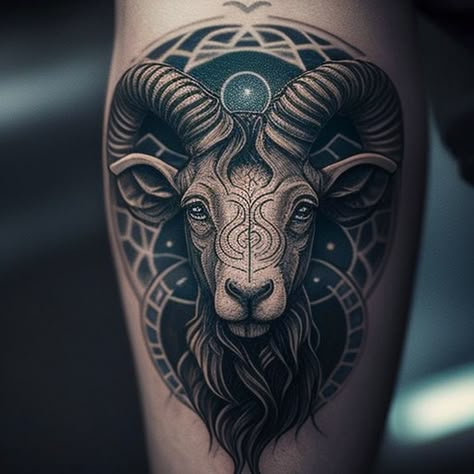 Aires Zodiac Tattoo Aries, Ram Hand Tattoo, Aries Neck Tattoo, Aries Tattoo For Men Design, Ram Head Tattoo, Aries Tattoo For Men, Aries Tattoo For Women, Aries Tattoo Ideas, Tattoo Rug