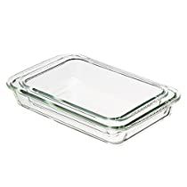 Check this out! Dish Aesthetic, Glass Bakeware Set, Ceramic Bakeware Set, Glass Bakeware, Ceramic Bakeware, Best Casseroles, Baked Casserole, Baking Dishes, Amazon Basics