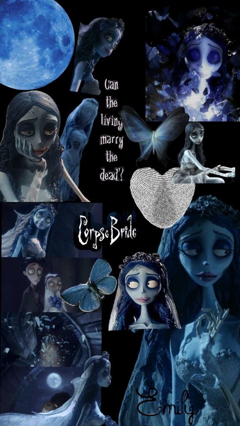 #corpsebride Corpse Bride Theme, Corpse Bride Wallpaper, Corps Bride, Spooky Disney, Corpse Bride Movie, Corpse Bride Art, Themed Wallpapers, Emily Corpse Bride, Tim Burton Corpse Bride