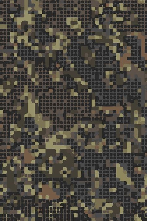 Pixelated camouflage patterns aesthetic background design | free image by rawpixel.com / Sasi