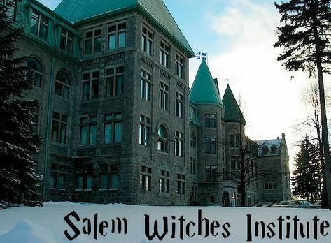 Salem Witches Institute American Wizarding School, Salem Witches, Salem Witch, Magic School, Wizarding World Of Harry Potter, Wizarding World, Hogwarts, Harry Potter, Witch