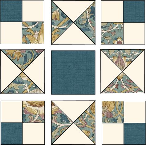 3 Fabric Quilts, 3yard Quilt Patterns Free, 5 Yard Quilt Patterns, 3yard Quilts, Block Facebook, Binding Tips, Book Area, Quilt Techniques, Pretty Quilts