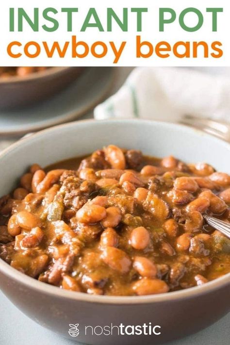 Pressure Cooker Beans, Pinto Bean Recipes, Gluten Free Instant Pot, Cowboy Beans, Gluten Free Sides Dishes, Southern Cuisine, Best Instant Pot Recipe, Electric Pressure Cooker, Easy Instant Pot Recipes