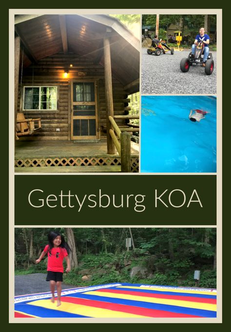 Our Favorite Pennsylvania Campground, find out why! The Gettysburg KOA had everything our family needed!  #travel #campground #KOA #Gettysburg #Pennsylvania Gettysburg Campground, Gettysburg Ghosts, Camping In Pennsylvania, Pennsylvania Dutch Country, Gettysburg Pennsylvania, Paranormal Photos, Real Haunted Houses, Usa Roadtrip, Abandoned Asylums