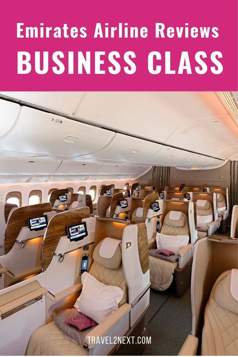 Emirates Business Class Reviews: A380 vs 777. Emirates Business Class 777 seats. #airlines #emirates #businessclass #a380vs777 #seats #airbus #marginally Emirates Business Class 777, Emirates A380 Business, Business Class Flight Emirates, Emirates Business Class Seats, Business Class Emirates, Emirates Business, Plane Hacks, Business Class Travel, First Class Travel