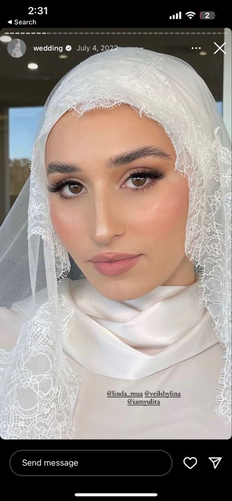 Bridal Turban, Malay Wedding Dress, Hijabi Wedding, Bridal Hijab Styles, Simple Wedding Makeup, Nikah Outfit, Hijabi Brides, Minimal Wedding Dress, Muslimah Wedding Dress