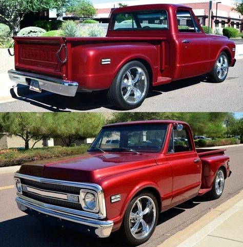 Chevrolet C10 Stepside C10 Longbed, 67 Chevy Truck, 1968 Chevy Truck, C10 Stepside, Salon Tattoo, 67 72 Chevy Truck, Chevy Stepside, Nice Trucks, 72 Chevy Truck