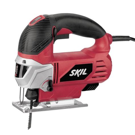 SKIL 6-Amp Keyless T or U Shank Variable Speed Corded Jigsaw at Lowes.com Skil Saw, Best Table Saw, Woodworking Jigsaw, Best Jigsaw, Jig Saw, Home Tools, Circular Saw, Saws, Woodworking Tools