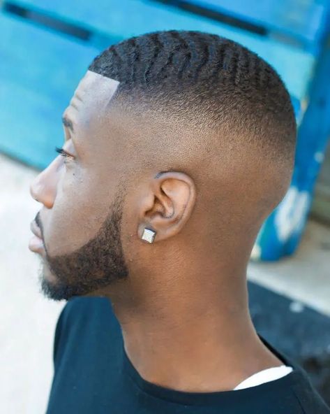 Short Hairstyles for Black Men with Beards: Embracing a Stylish and Defined Look Buzz Fade Men, High Fade Black Men, Buzzcut Men Fade Black, Black Men Short Haircut, Low Cut Fade Black Men, Buzz Cut Black Man, Black Men Buzzcut, Black Man Haircut With Beard, Buzz Cut With Fade