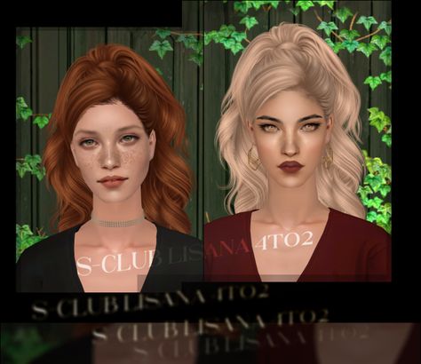 Ts2 Hair, Sims 2 Hair Cc, Sims 2 Hair, Sims 1, Sims 2, Color Swatches, Sims Cc, Custom Color, Womens Hairstyles