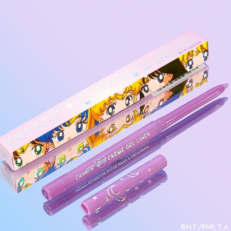 Sailor Guardians Sailor Moon x ColourPop Full Collection Sailor Moon Makeup, Moon Collection, Fancy Makeup, Makeup To Buy, Gel Liner, Cool Tones, Pretty Makeup, Chrome Finish, Sailor Moon