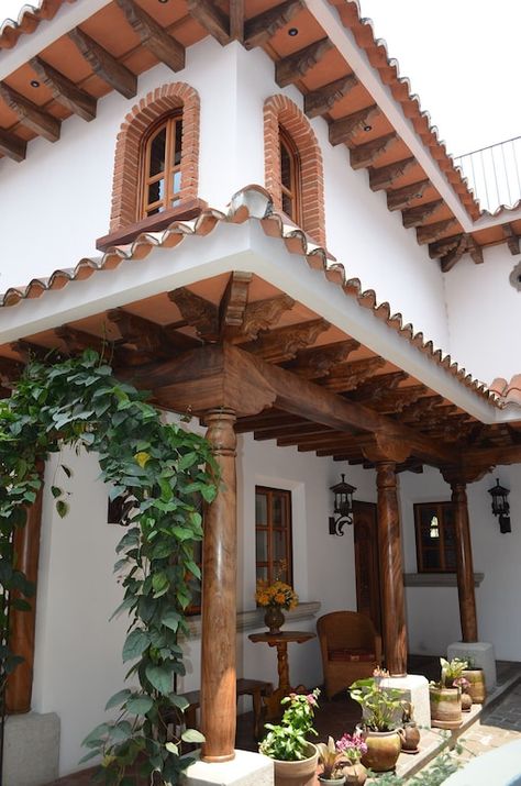 Hacienda Design, Mexican Modernism, Spanish Homes, Lovely Houses, Hacienda Homes, Rustic Colonial, Hacienda Style Homes, Mexico House, Frame Cabin