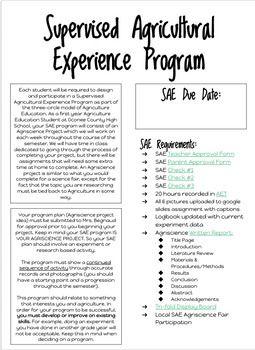 All students in agricultural education courses are expected to have their own SAE programs. In an effort to help my 9th graders transition to high school, I have moved to agriscience projects in all of by Basic Agricultural Education courses as most of their SAE projects can be completed inside clas... Sae Projects, Sae Ideas Ffa, Middle School Agriculture Activities, Ffa Sae Projects Ideas, Agriculture Education Activities, Agriculture Education Lessons, Agriculture Classroom, Agriculture Education Classroom, Ag Science