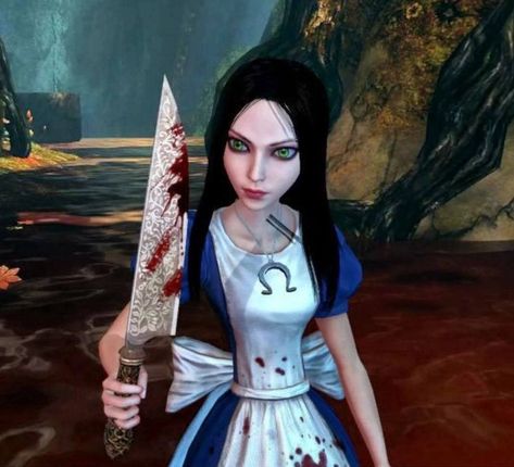 American Mcgee’s Alice, Helloween Wallpaper, Dark Alice In Wonderland, Madness Returns, Arte Monster High, Alice Liddell, Alice Madness Returns, Alice Madness, Retro Horror