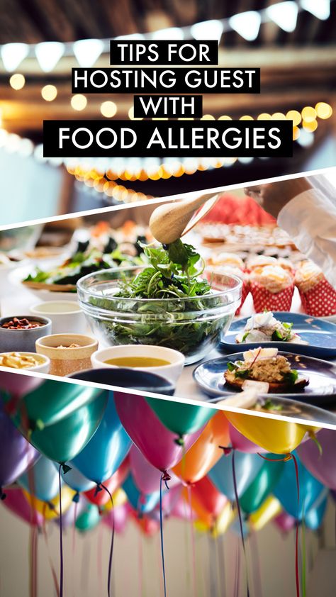 Tips for Hosting Guests with Food Allergies - Make It Dairy Free Kids Birthday Food, Milk Allergy Mom, Smoothie Bowl Healthy, Milk Allergy, Lunch Inspiration, Dinner Party Ideas, Parenting Resources, Macro Meals, Kids Party Food